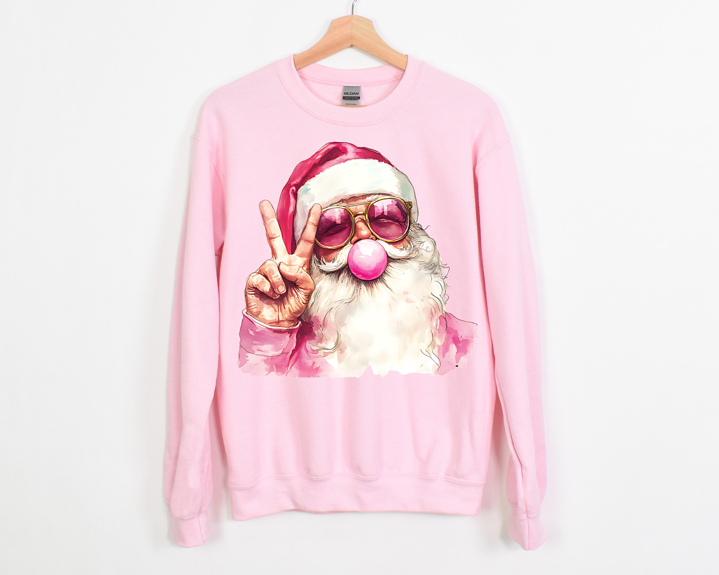 Santa Blowing Bubble