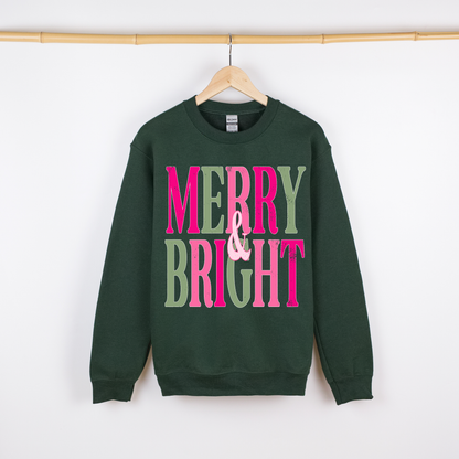 Holly Jolly/Merry & Bright Sweatshirts