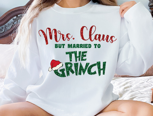 Mrs. Clause But Married To The Grinch